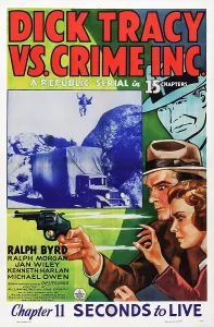 2015 Prints: DICK TRACY VS. CRIME INC. US poster art