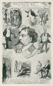 Charles 1812 1870 Prints: DICKENS, Charles (1812-1870). Illustration of 'Sketches by Boz'