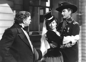 Wbdvd20 Prints: THEY DIED WITH THEIR BOOTS ON, Gene Lockhart, Olivia de Havilland, Errol Flynn, 1941