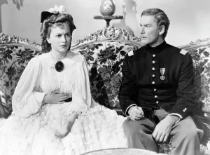 Medal Prints: THEY DIED WITH THEIR BOOTS ON, from left: Olivia de Havilland