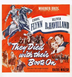 Soldier Prints: THEY DIED WITH THEIR BOOTS ON, US poster art