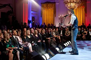 Obama Prints: Dierks Bentley performs during the Country Music: In Performance at the White House'