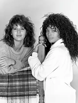 Images Dated 21st August 2025: A DIFFERENT WORLD, (from left): Marisa Tomei, Lisa Bonet, (Season 1), 1987-93