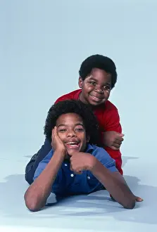 1980s Tv Prints: DIFF'RENT STROKES, from top, Gary Coleman, Todd Bridges, 1978-86 (1980 photo)