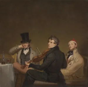 Recreation Prints: After Dinner, 1834, by William Sidney Mount