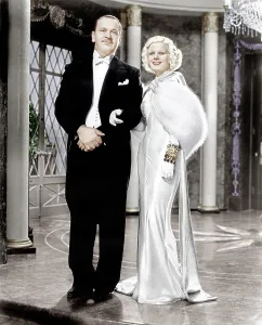 Dressed Up Prints: DINNER AT EIGHT, from left: Wallace Beery, Jean Harlow, 1933