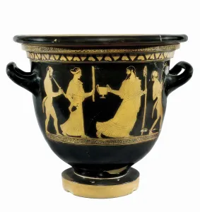 Greece Prints: Dionysius retinue. 440 - 430 BC