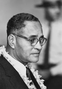 Washington Mall Prints: Diplomat Dr. Ralph Bunche at the 1963 Civil Rights March on Washington. Aug. 28, 1963