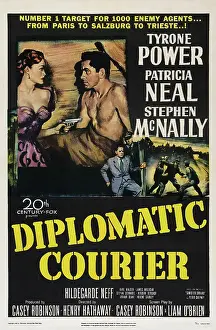 Patricia Prints: DIPLOMATIC COURIER, US poster art
