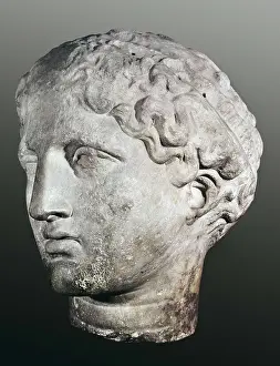 Athenai Prints: Dipylon Head. ca. 590 BC. GREECE