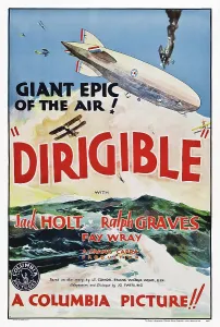 Air Force Prints: DIRIGIBLE, US poster art, 1931