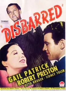 Images Dated 14th November 2012: DISBARRED, US poster art, clockwise from top: Otto Kruger