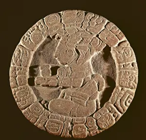 Chiapas Prints: Disc from ToninA. 40-41. Maya art