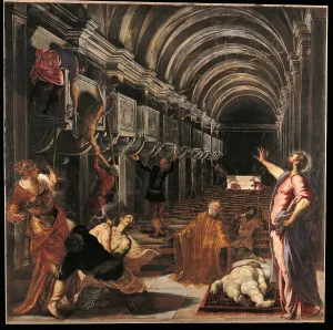 Square Image Prints: The Discovery of St Marks Body