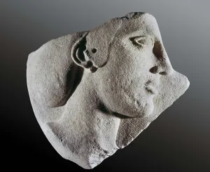 Discus of Milos. Greek art. Relief on marble. GREECE. Athens. National Museum of Archaeology. AISA/Everett Collection**US SALES ONLY**