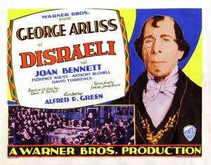 Arliss Prints: DISRAELI, George Arliss on title card, 1929
