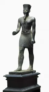 6th C Prints: Divinity statuette. 6th c. - 3rd c