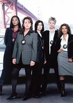 Lisa Prints: THE DIVISION, from left: Lela Rochon