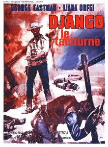 Eastman Prints: DJANGO KILLS SOFTLY, (aka BILL IL TACITURNO), French poster art, George Eastman, 1968