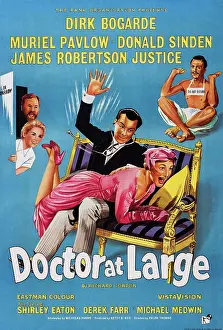 Spanking Prints: DOCTOR AT LARGE, British poster art