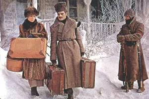 Fur Hat Prints: DOCTOR ZHIVAGO, Julie Christie, Omar Sharif, 1965