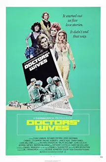 Roberts Prints: DOCTORS WIVES, US poster art, clockwise from top left: Janice Rule