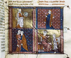 Christians Prints: Doctrine Chretienne. French school. 13th century. Page 61