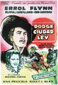 Images Dated 27th December 2005: DODGE CITY, Errol Flynn, Olivia de Havilland, 1939