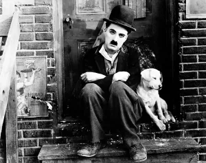 Images Dated 24th December 2009: A DOG'S LIFE, Charlie Chaplin, 1918