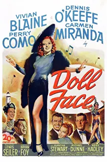 2014 Prints: DOLL FACE, Carmen Miranda, Perry Como