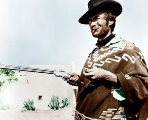 Poncho Prints: FOR A FEW DOLLARS MORE, Clint Eastwood, 1965