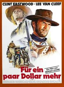 Kinski Prints: FOR A FEW DOLLARS MORE, from left Klaus Kinski, Clint Eastwood, 1965