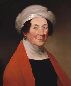 Shawl Prints: Dolley Madison in 1848, was 80 years old in this portrait by William S. Elwell