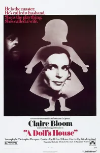 Remake Prints: A DOLL'S HOUSE, Anthony Hopkins (rear), Claire Bloom, 1973