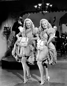Chandelier Prints: THE DOLLY SISTERS, Betty Grable