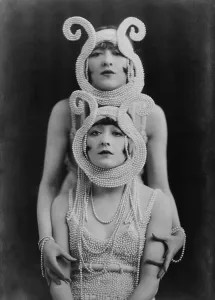 Dolly Prints: The Dolly Sisters, a tandem dance team famous in the 1910s and 1920s