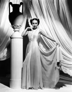 Evening Dress Prints: Dolores del Rio, ca. 1938