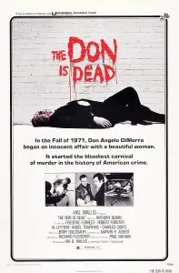 Lying Down Prints: THE DON IS DEAD, US poster, Anthony Quinn (top), 1973