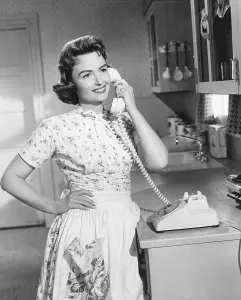 On The Phone Prints: THE DONNA REED SHOW, Donna Reed, (1958), 1958-1966