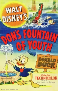 Disney Prints: DON'S FOUNTAIN OF YOUTH, top right and bottom: Donald Duck, 1953