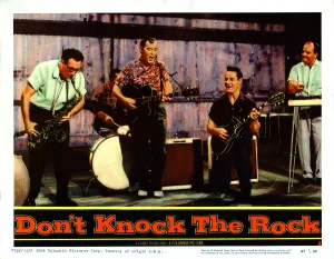 Haley Prints: DON'T KNOCK THE ROCK, Bill Haley and the Comets (left to right)