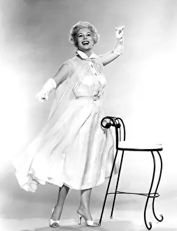 Windblown Prints: DON'T GO NEAR THE WATER, Eva Gabor, 1957
