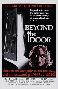Open Door Prints: BEYOND THE DOOR, (aka CHI SEI?), US poster art, 1974