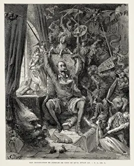 Miguel De 1547 1616 Prints: Dore, Paul Gustave (1832-1883)