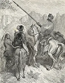 Miguel De 1547 1616 Prints: Dore, Paul Gustave (1832-1883)