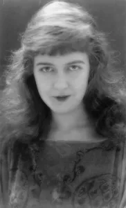 Hair Styles Prints: Dorothy Gish (1898-1968), silent film star and sister of Lilian Gish in portrait by society photographer