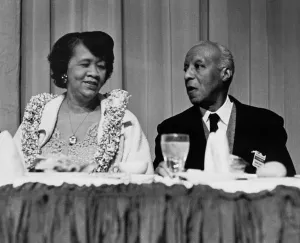 Height Prints: Dorothy Height and A. Philip Randolph in the early 1970s