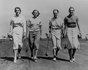 Golf Club Prints: Dorothy Kirby, Virginia Guilfoil