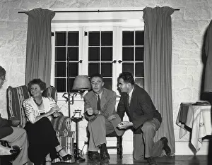 Physicists Prints: Dorothy McKibbin, physicists Robert Oppenheimer