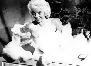 Bubble Bath Prints: ON THE DOUBLE, Diana Dors, 1961